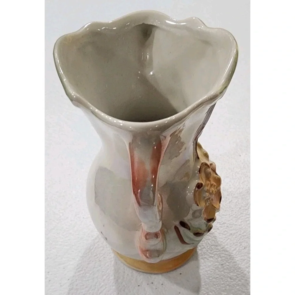 Vintage Lusterware Vase #423 Made In Brazil